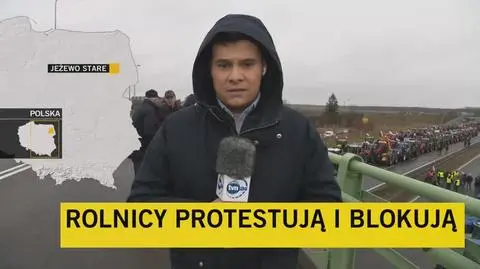 Protesty rolników na Podlasiu