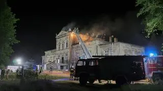 Pożar w budynku wielorodzinnym. Ewakuowano 31 mieszkańców