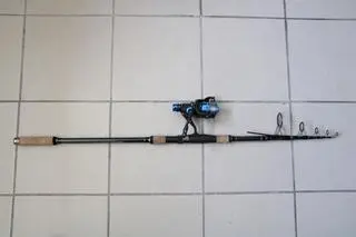 W torbie znajdowały się wędki