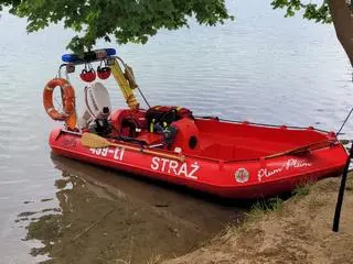 Strażacy znaleźli ciało około 45-letniego mężczyzny