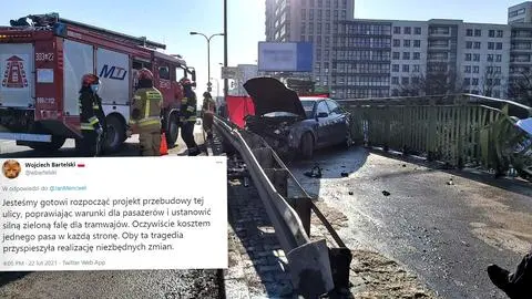 Po wypadku prezes Tramwajów Warszawskich zapowiada zmiany na Grójeckiej