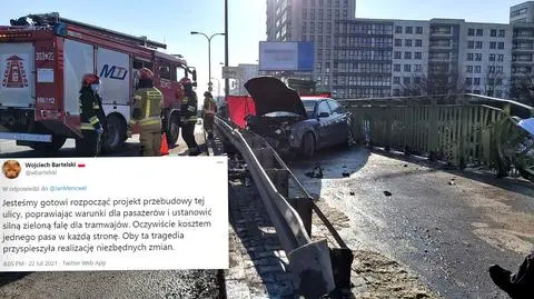 "Jesteśmy gotowi rozpocząć projekt przebudowy. Oczywiście kosztem jednego pasa w każdą stronę"