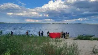 Tragedia na zalewie Jeziorsko. Utonął 24-letni mężczyzna