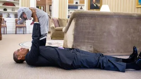Obama z dziećmi i z psem. Fotograf prezydenta wybrał najlepsze zdjęcia