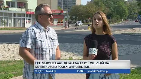 Ewakuacja ponad trzech tysięcy mieszkańców Bolesławca