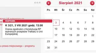 Posiedzenie ws. wniosku premiera z datą 3 sierpnia
