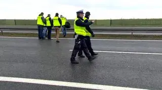 Znowu zamknięta jezdnia na A4. Oględziny  po incydencie z limuzyną prezydenta