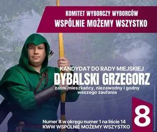 Plakat Grzegorza Dybalskiego