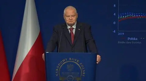 Kiedy pierwsza obniżka stóp procentowych? Glapiński o warunkach