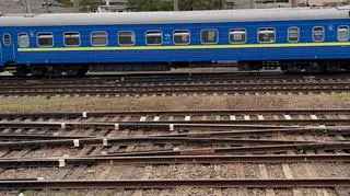 Rosyjski dron uderzył w lokomotywę pociągu Kijów-Warszawa przed polską granicą