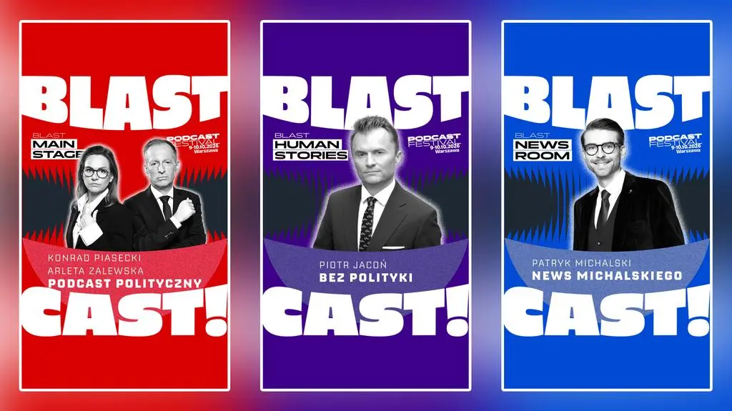 Najpopularniejsze podcasty w Polsce na żywo. Wystąpią też dziennikarze TVN24