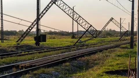 Półbramki spadły na torowisko