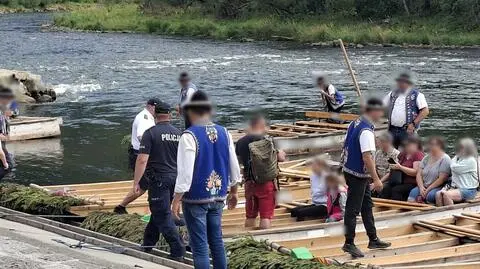 Policja skontrolowała trzeźwość 48 sterników tratw