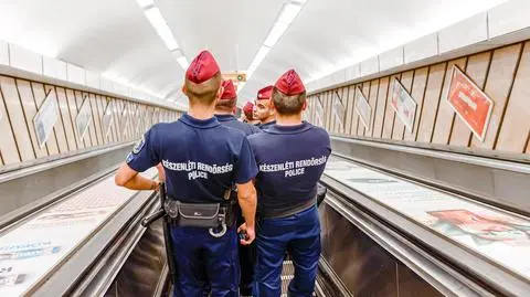 Policja w Budapeszcie