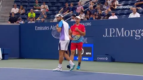 Faworyci za mocni. Polak przegrał zaciętą walkę o półfinał US Open