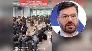 Post Stanisława Tyszki o nowych studentach medycyny w Łodzi