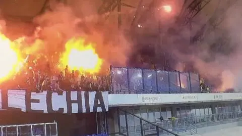 Strzelali racami w sektor rodzinny. Jeden z pseudokibiców skazany