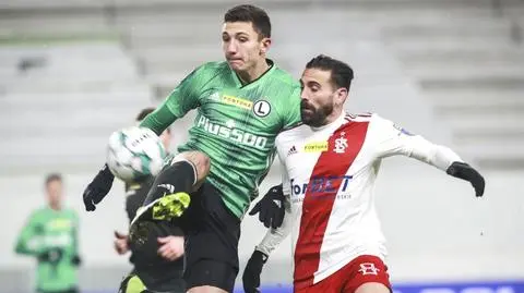 Legia wyszarpała zwycięstwo w Łodzi. Jest w ćwierćfinale Pucharu Polski