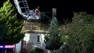 Pożar w Dąbrowie Wielkiej