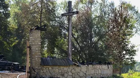 Pożar skansenu w Sanoku