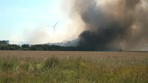Pożar w Chlewnicy