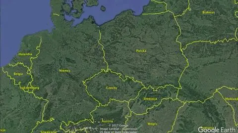 Bagaż był w środku on na zewnątrz