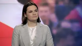 Swiatłana Cichanouska w "Faktach po Faktach"