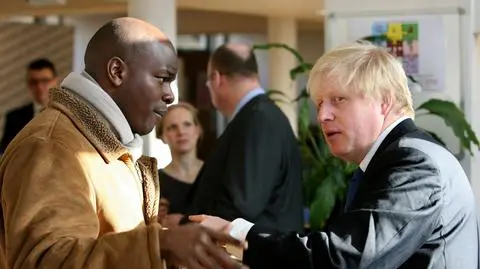 Shaun Bailey oraz Boris Johnson