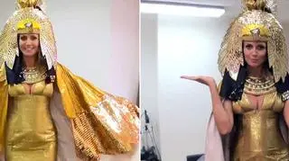 Heidi Klum jako Kleopatra