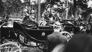 King Alfonso XIII during visit to France in 1913