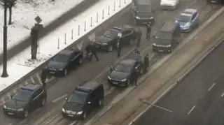 Świadek o przebiegu zdarzeniu w rozmowie z reporterem TVN24