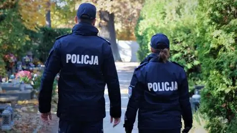 Wzmożone działania służb wokół cmentarzy