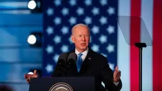 Joe Biden w Warszawie