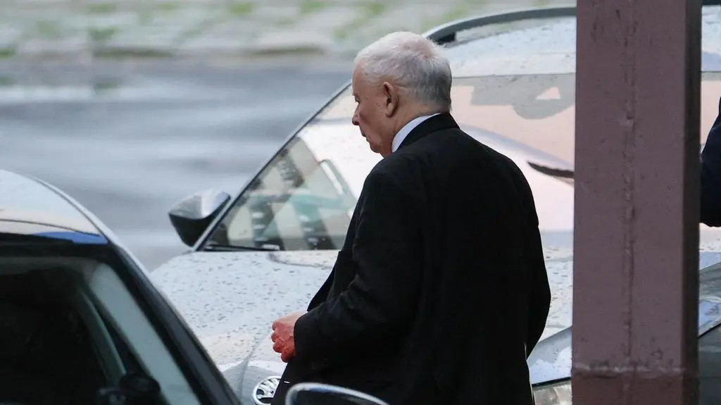 Prezes PiS Jarosław Kaczyński 
