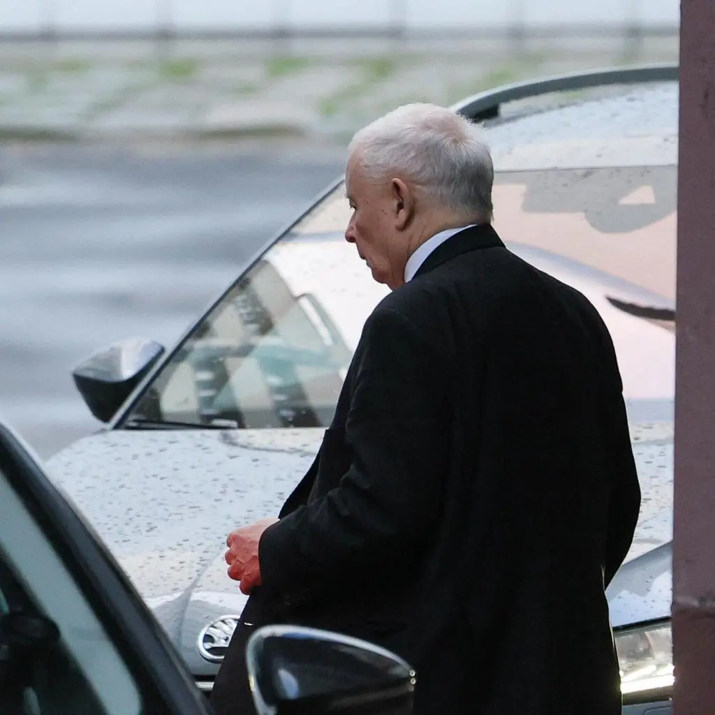 Prezes PiS Jarosław Kaczyński 