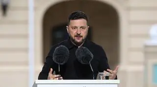Prezydent Ukrainy Wołodymyr Zełenski