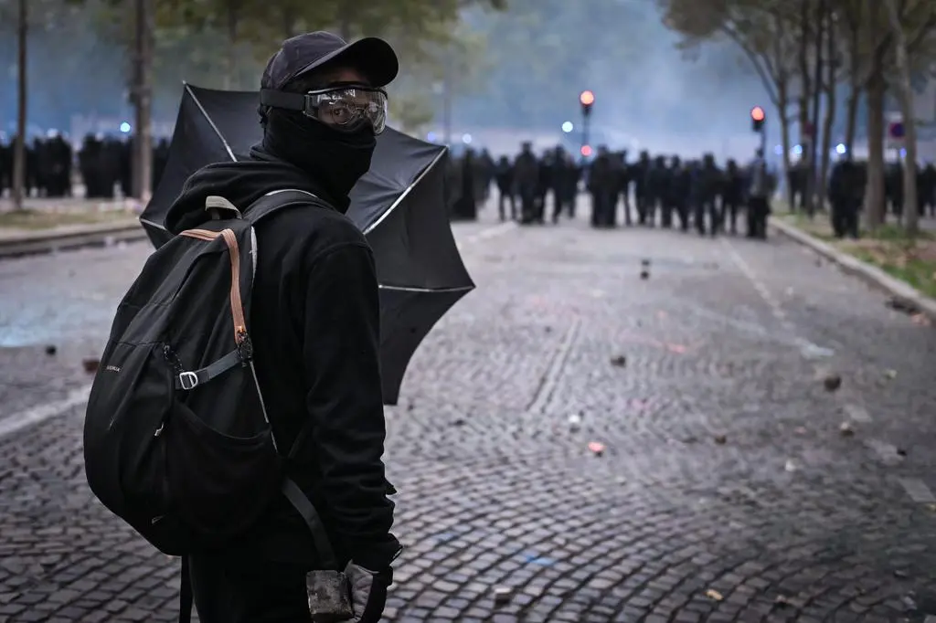 Protest we Francji