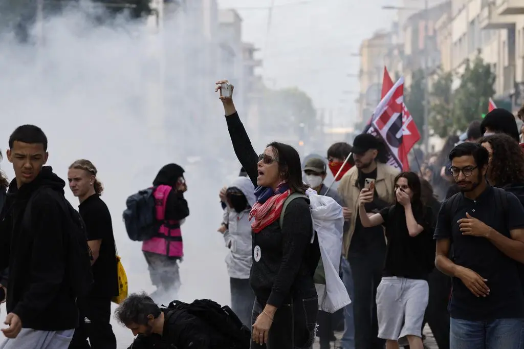 Protesty licealistów we Francji