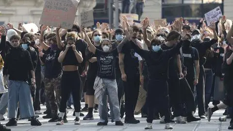 Protesty licealistów we Francji