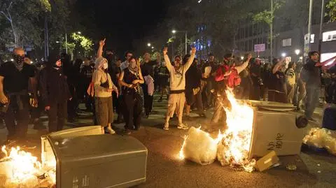Protesty w Barcelonie