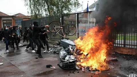 Protetst licealistów we Francji (29.09.2026)