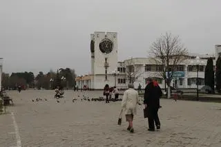 Codzienność w mieście Sławutycz 