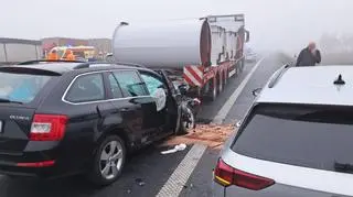 Droga S5 jest zablokowana