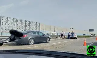 Do zderzenia samochodów doszło na autostradzie A2