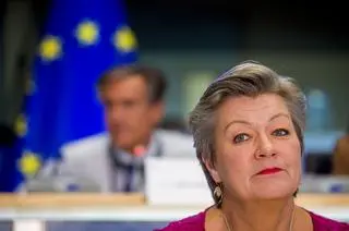 Komisarz UE do spraw wewnętrznych Ylva Johansson