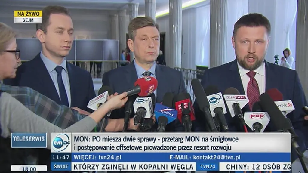PO odpowiada na tłumaczenia wiceszefa MON