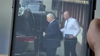 Adam Glapiński w siedzibie PiS przy ulicy Nowogrodzkiej 