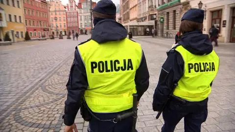 obostrzenia ulica policja