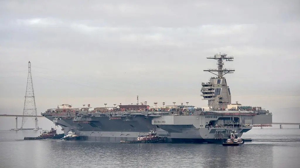 Nowy amerykański lotniskowiec USS Gerald R. Ford