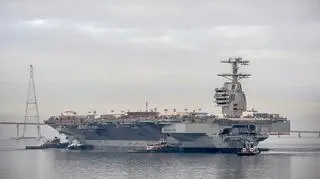 Nowy amerykański lotniskowiec USS Gerald R. Ford